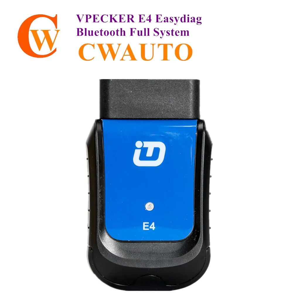 VPECKER E4 телефон Bluetooth полная система OBDII сканирующий инструмент для Android Поддержка