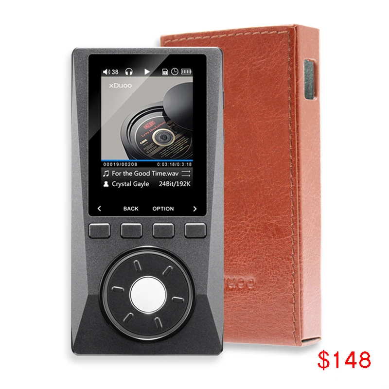 Mp3 плеер XDUOO X10 портативный музыкальный DSD64 высокого качества без потерь Поддержка