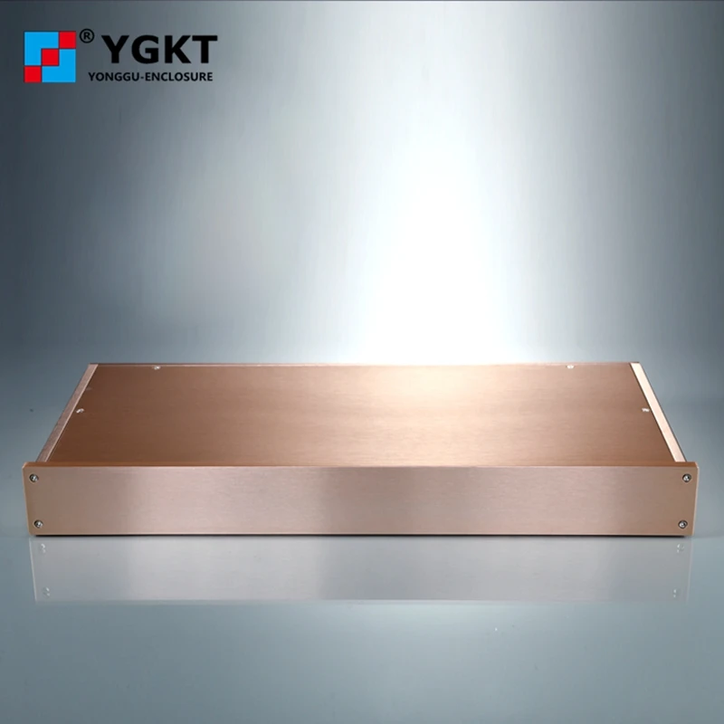 

438*45-200mm(WxH-D) aluminum electronic projects enclosure/amplifier enclosure