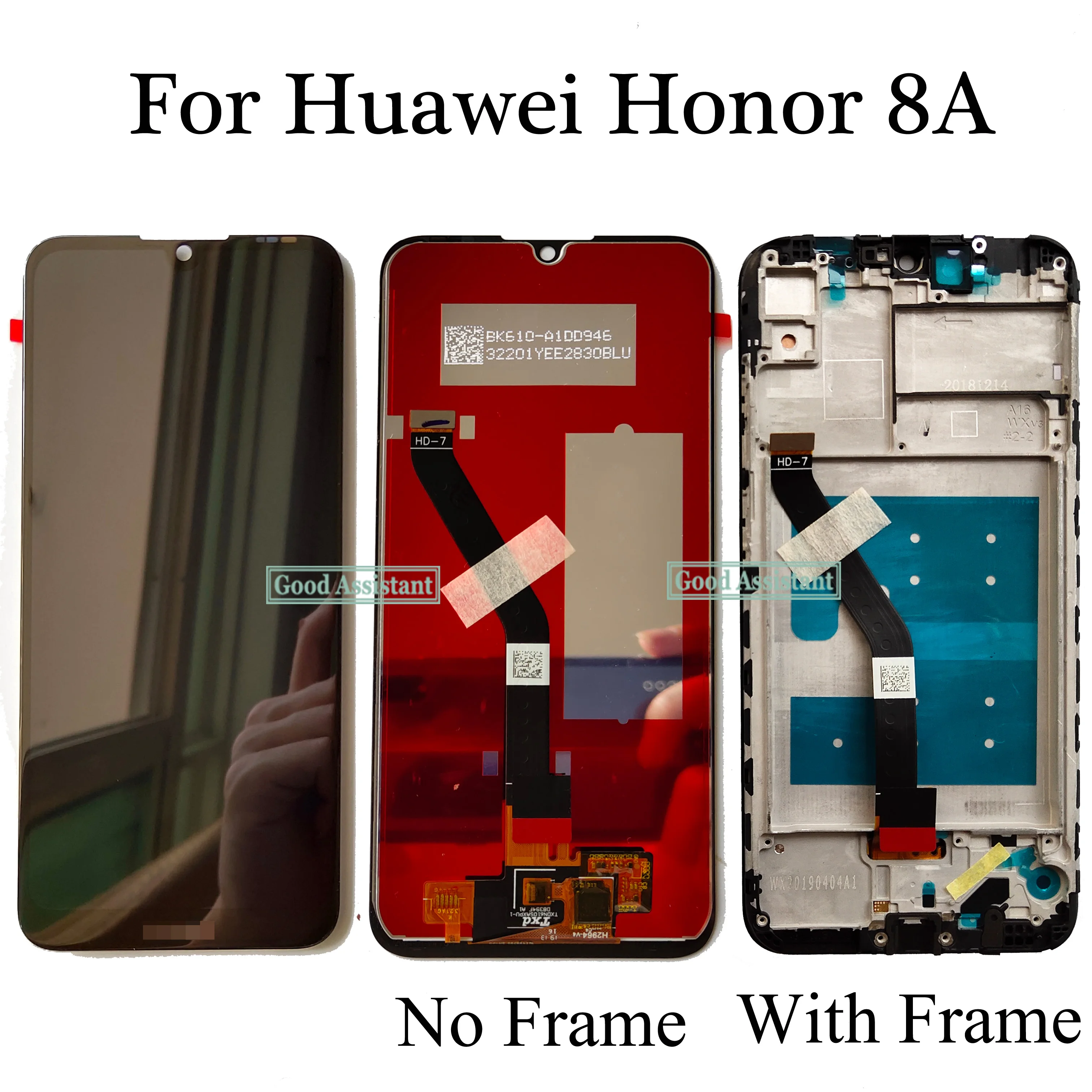 

For Huawei Honor 8A LCD Display Touch Screen Honor 8A Pro JAT-L29 Screen For Huawei Honor Play 8A LCD With Frame Replacement