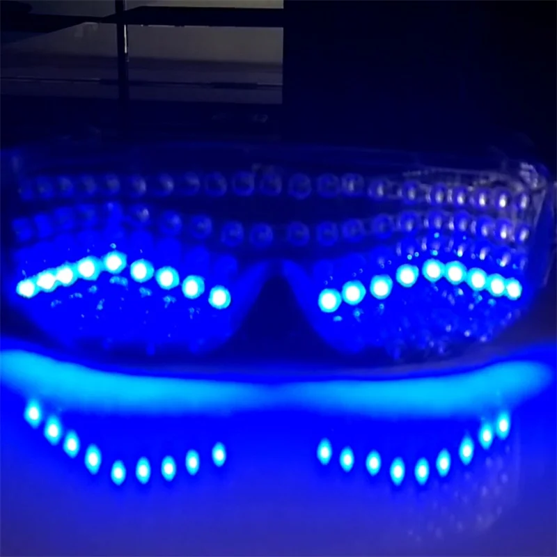 Program LED glasses 007
