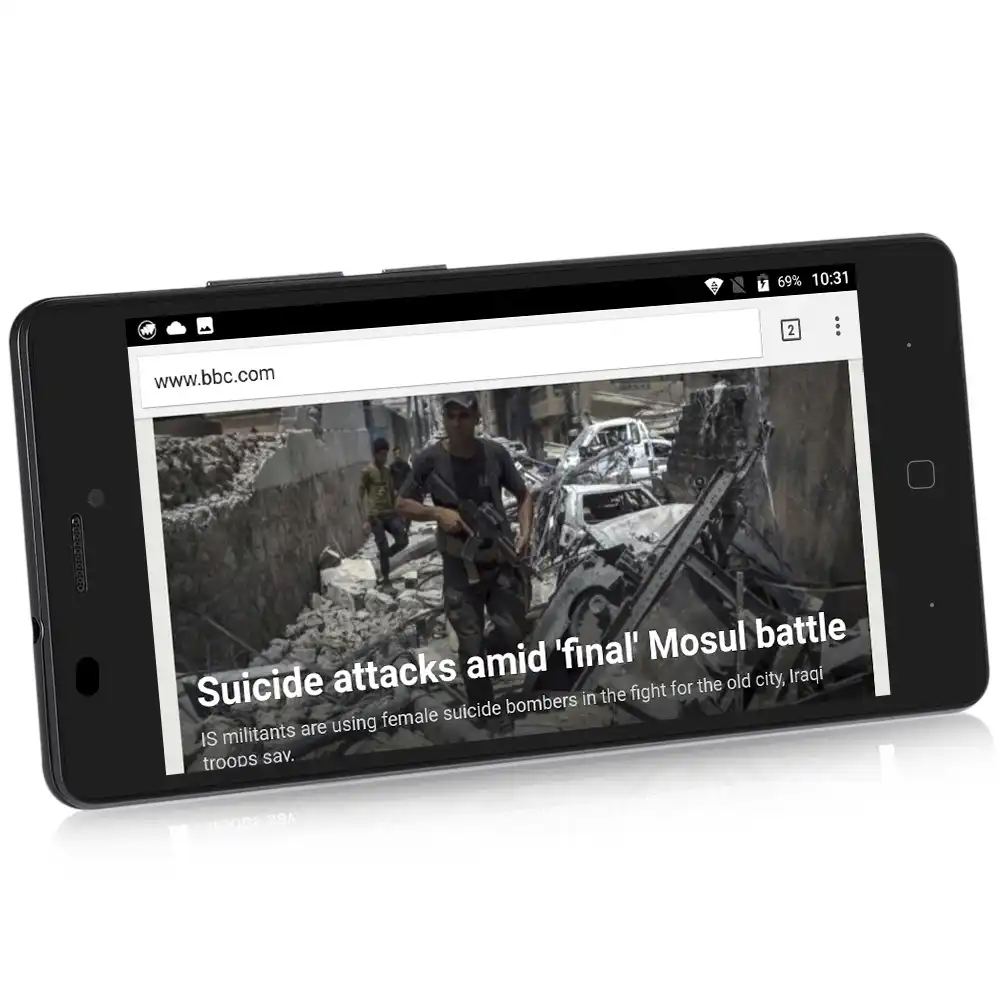 Vernee Тор E 4 г смартфон MTK6753 Octa Core 5 0 дюймов Android 7 3 ГБ Оперативная память 16 Встроенная