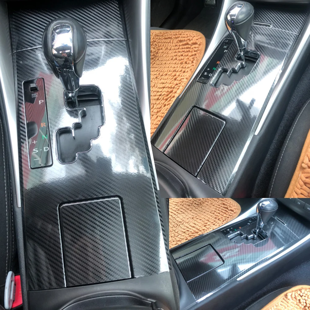 Автомобильный Стайлинг 5D углеродное волокно Автомобильный интерьер центральная консоль изменение цвета литьевые наклейки для Lexus IS250 IS300 2006-2012
