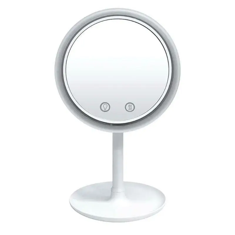 

3 in 1 Cosmetic Mirror 5X Magnifier LED Lamp Desktop Makeup Mirror Beauty Breeze Mirror with Fan