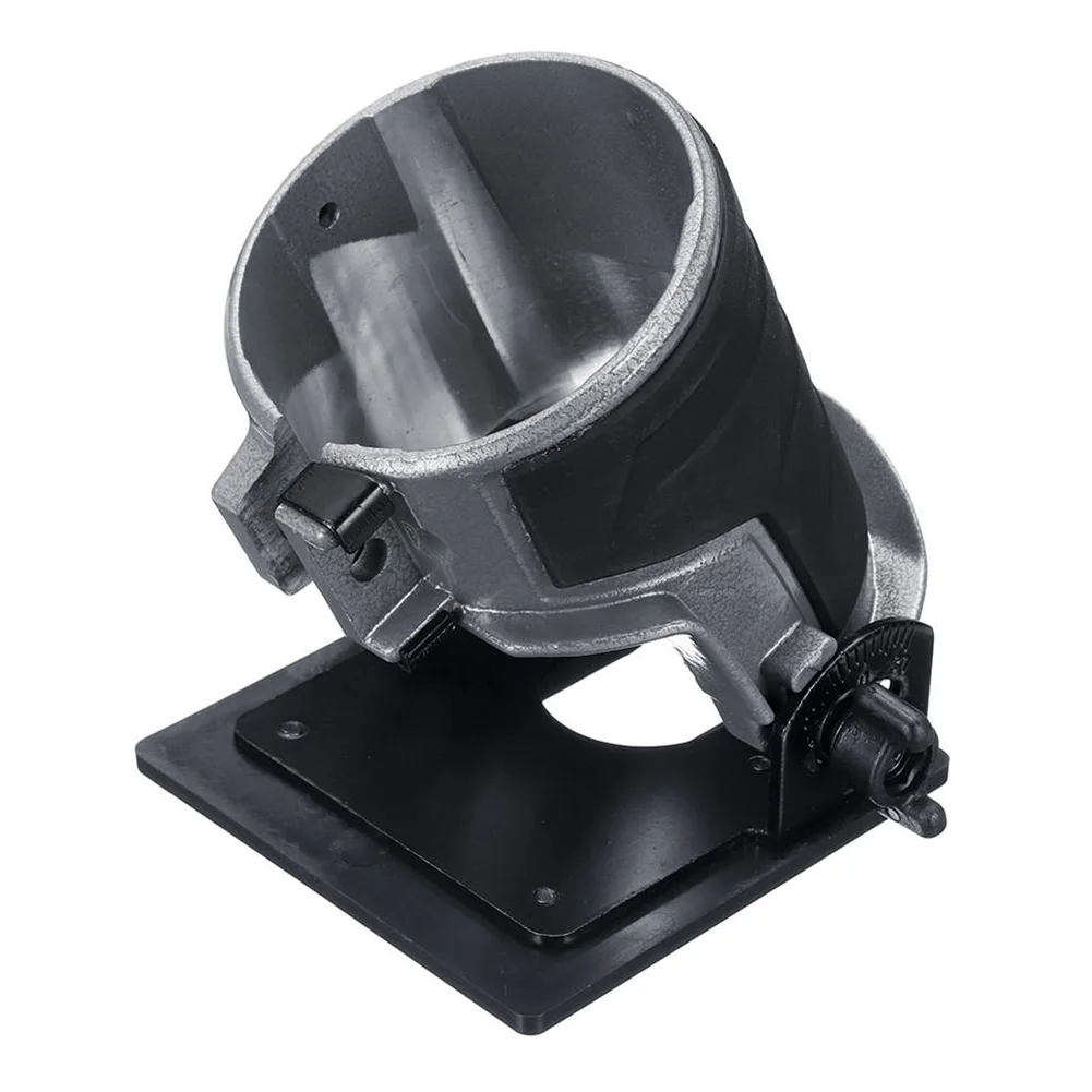 

Molding Trimmer Base Durable Tools Balance Board Accessories Tilt Adjustable Electric Woodworking Universal Black Aluminium