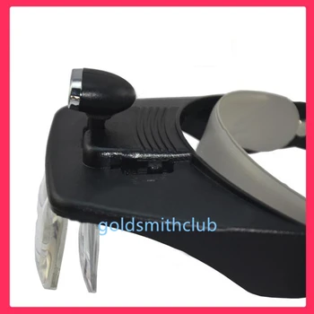 

head magnifier glass 2.5x head loupe magnifying 2pcs/pack free shipping cheap head light lamp head loupe magnifying