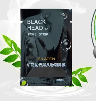 

50pcs/lot PILATEN Tearing style Deep Cleansing purifying peel off Black head Close pores Facial mask black head pore strip