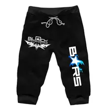 Аниме Черный Рок Шутер мешковатые шорты Слаксы Хлопок повседневные ребристые Короткие шаровары тренировочные штаны с карманами весна лето осень брюки