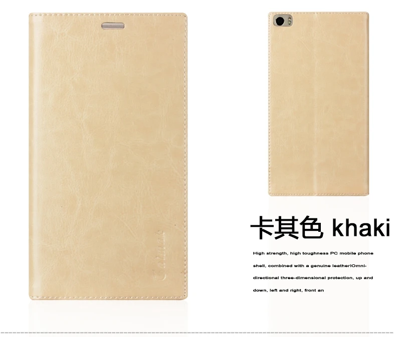 6 Цвет, высокое качество из натуральной кожи флип чехол Подставка для Huawei P8 Max 6.8 дюймов роскошный мобильный телефон сумка Чехол - Цвет: Хаки
