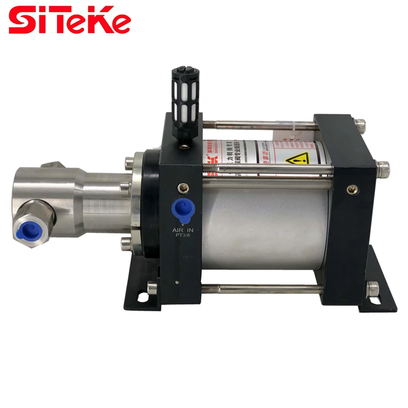 SITEKE XH39 газ-жидкость бустер насос максимальное выходное давление 373,5 бар воздушный Привод насос для жидкости для масла или воды применения
