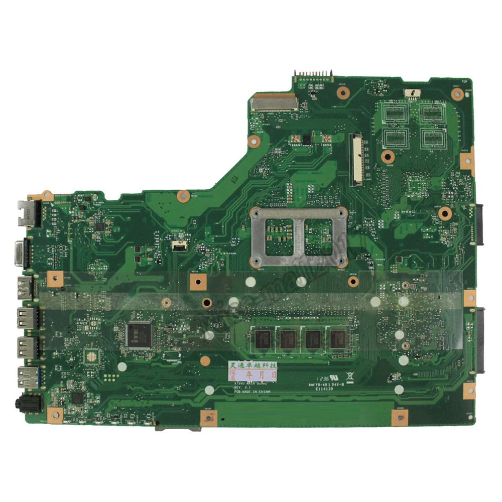 X75A اللوحة i3 cpu REV: 3.1 ل ASUS X75V X75A X75VC X75VB X75VD R704V اللوحة المحمول X75A اللوحة X75A اللوحة