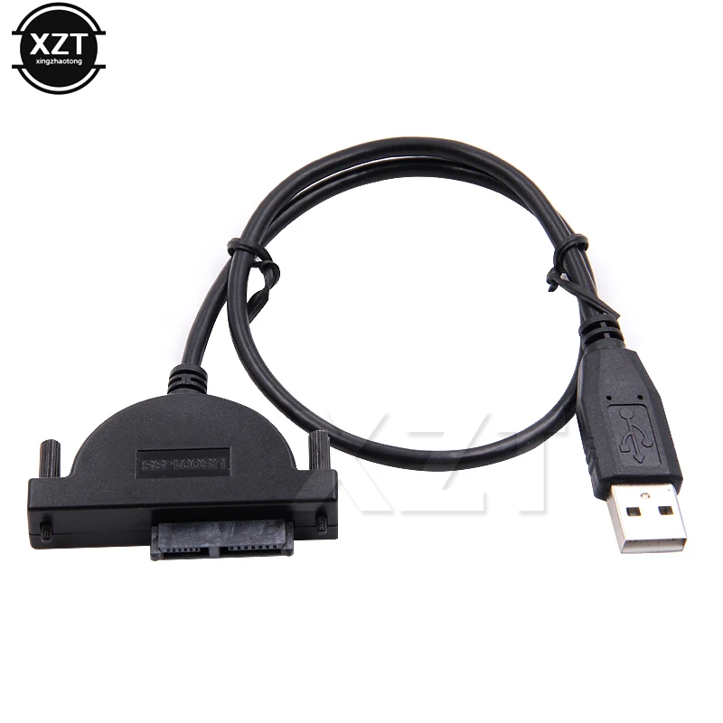 Адаптер Горячая Распродажа USB 2 0 для Mini Sata II 7 + 6 13Pin|cable screw|mini satausb 2.0 |