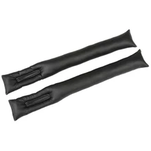 Акция! Анти капля автомобиля ящик на сидение прокладка с зажимом 48 см х 8 см 2 шт., Черный