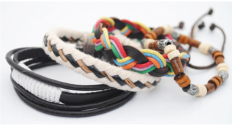 Yumfeel брендовые кожаные браслеты ручной работы ювелирные изделия в богемном стиле из бисера многожильный браслет набор ленточный браслет женские подарки
