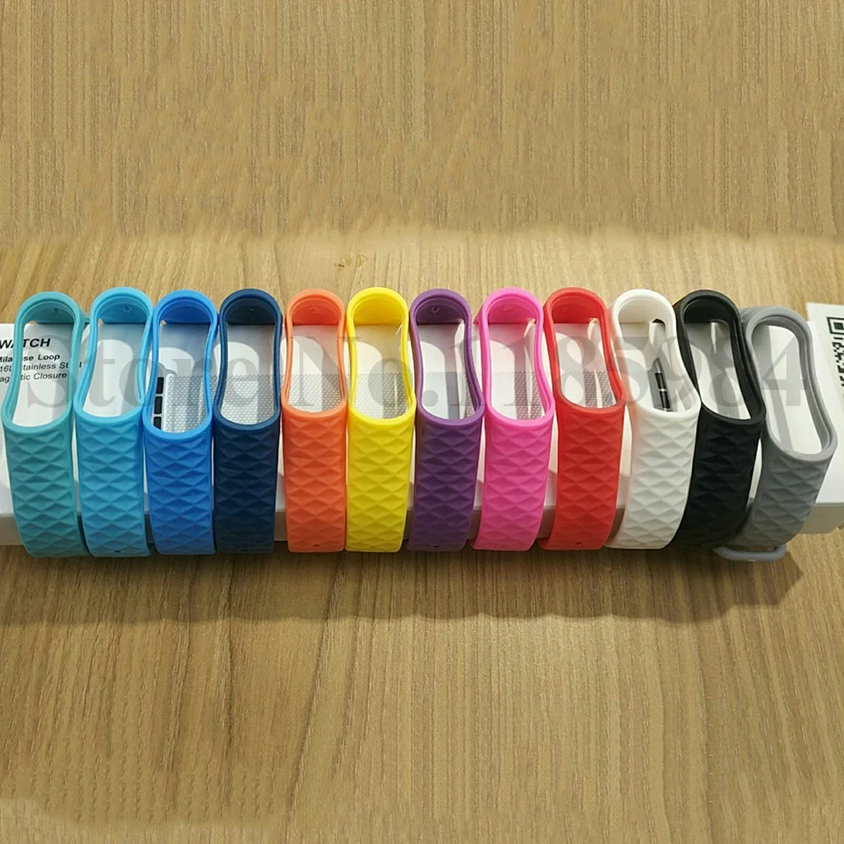 Сменный Браслет для Xiaomi Mi Band 3 4 спортивный силиконовый ремешок наручных часов