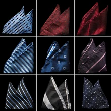 Discount New Mens 100% Silk Handkerchiefs Floral Paisley Pocket Squares For Suits Jackets Wedding Party Business Many Patterns