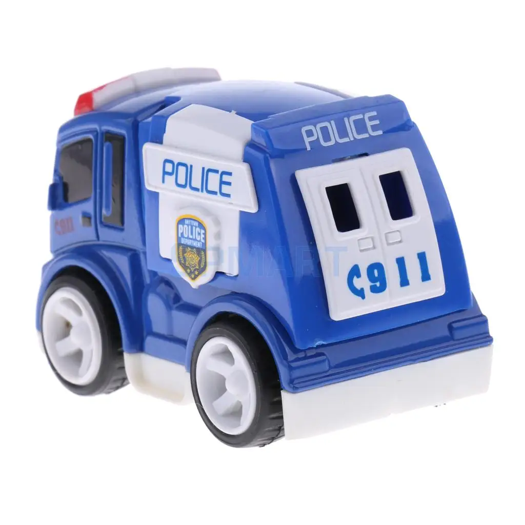 1:64 Scale Alloy Ambulance/Fire Truck Model Diecast Car Kids Children Vehicles Toy Collections Desktop Decor
