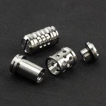 Съемный титановый сплав большой Паракорд аксессуар винт нить нож бусины EDC DIY бусы на веревочке