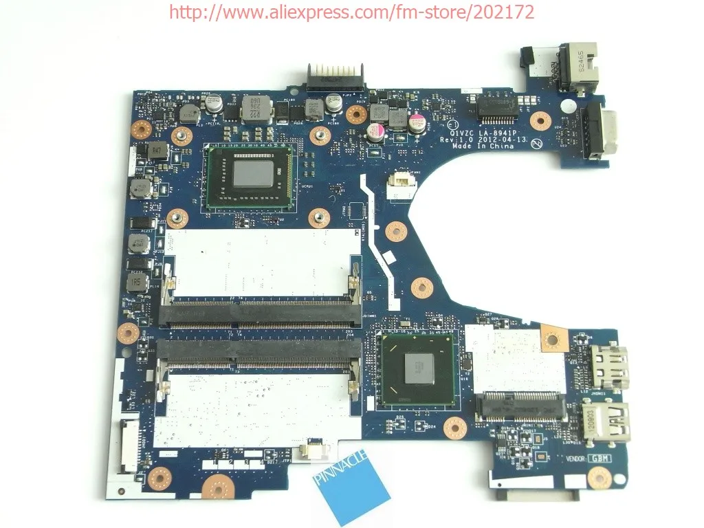 NBSH011003 اللوحة لشركة أيسر أسباير V5-131 أسباير واحد 756/W CPU B877 Q1VZC LA-8941P