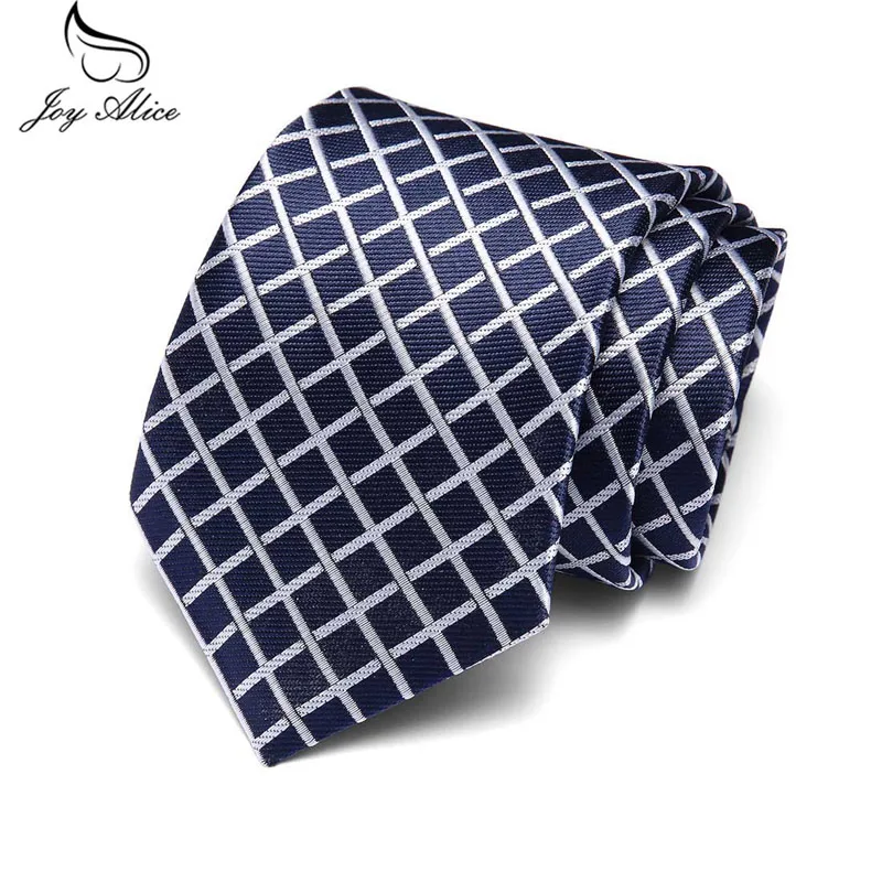 Новые классические клетчатые мужские роскошные шёлковые мужские галстуки проверенный плед для формальных и деловых встреч и торжеств британский плед галстук seta 7,5 см - Цвет: L124
