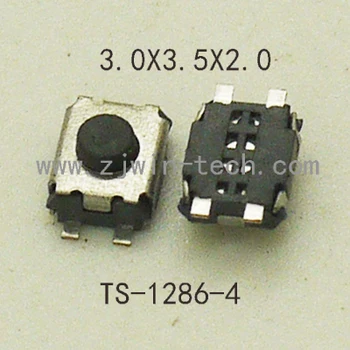 

1000PCS Power Micro Button 4Pin Size 3X4X2mm/2.5mm Momentary Tact Switch Push Button 12V Tactile Switch SMD for PCB Mounting