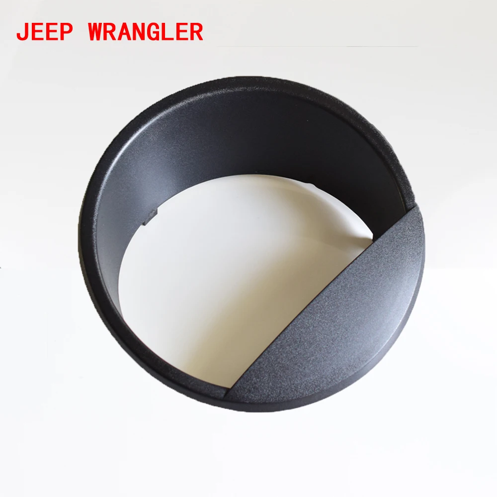 

1 Pair Angry Bird Style Front Headlight Lamp Decoration ring Cover circle Trim For Jeep Wrangler JK JKU 2007-2017 Patriot