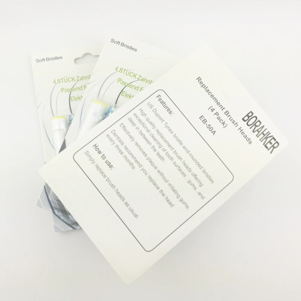 

Cross action Electric Toothbrush Heads EB-50A EB50 Oral Hygiene Clean 400pcs/Lot Free Shipping