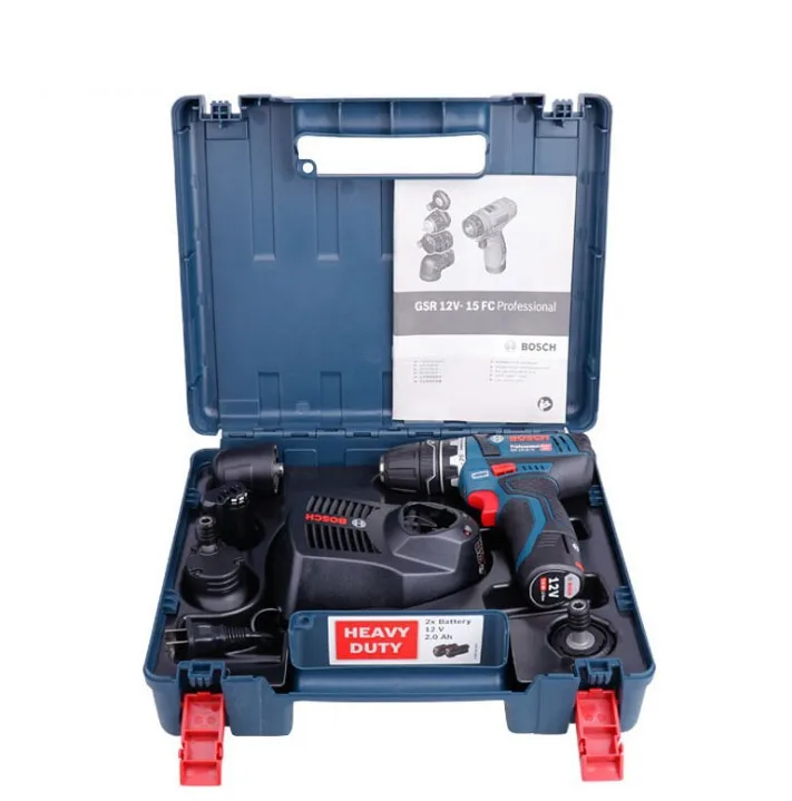 Bosch Электрический инструмент GSR12V 15FC 12 В зарядка электродрель бытовой