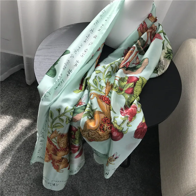 4 Colors Ladies fashion scarf butterfly sunscreen shawl long scarf travel beach towel