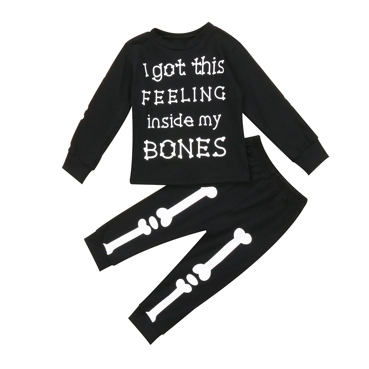 

Halloween 2PCS Kids Baby Toddler Boy Girl Clothes Set T-shirt Top Pants Leggings Outfit US