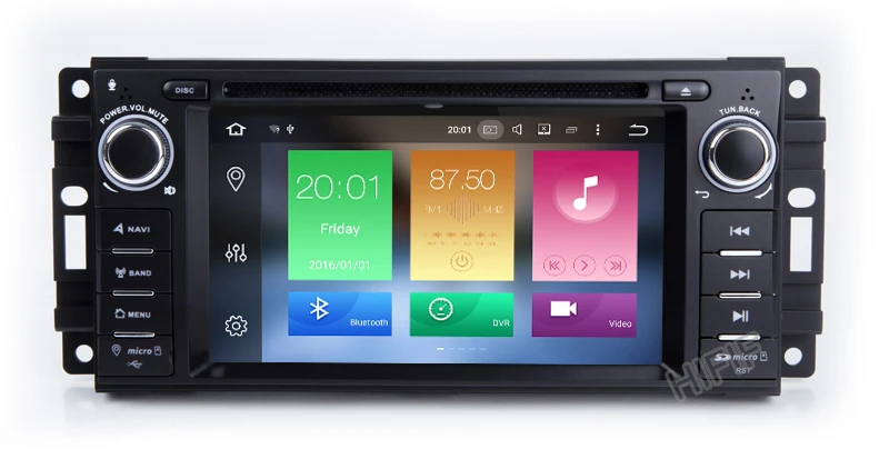 Discount 8Core 4G+64G Android9.0 Car DVD for Jeep Cherokee 2009 2008 2010 Wrangler car stereo for Dodge radio for Chrysler 5