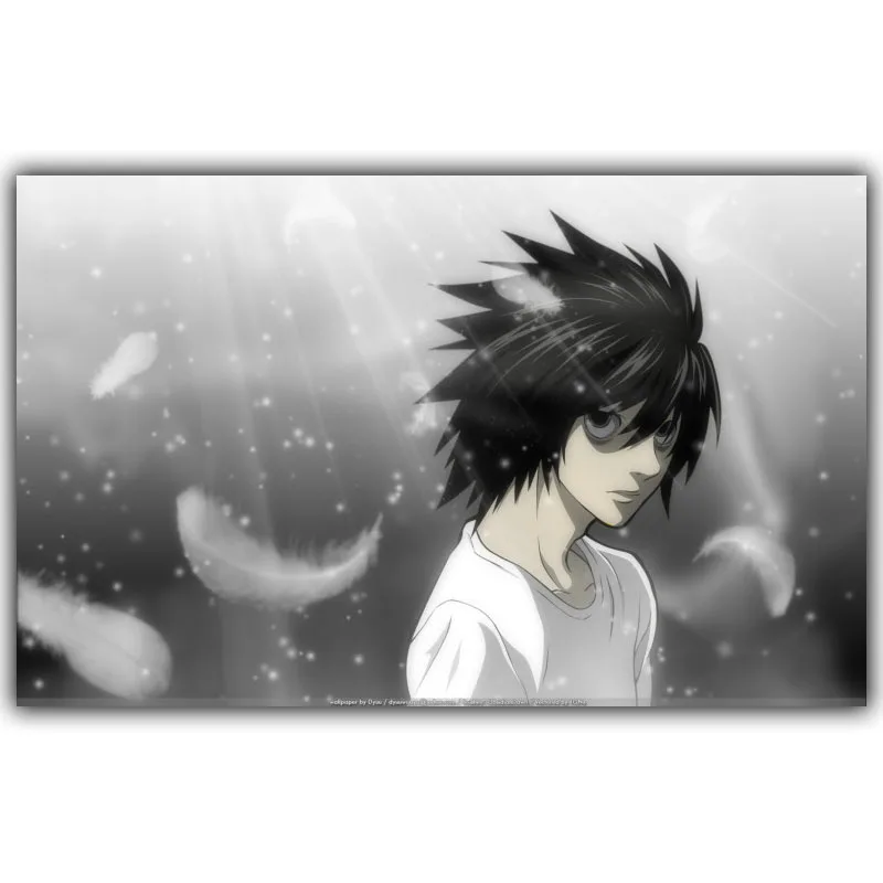 Постер смерти Note популярный классический постер аниме L and Night God для домашнего