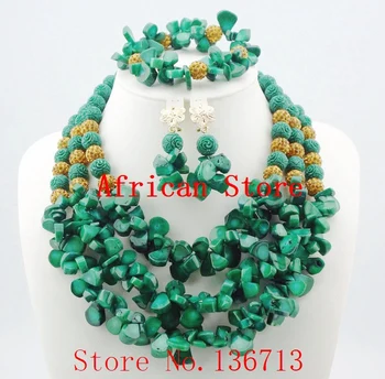 

Nigerian Coral Jewelry Sets Coral Beads Necklace Set Nigerian African Wedding Beads Jewelry Sets Free Shipping HD303-1