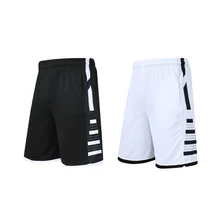 Новые мужские баскетбольные Короткие штаны спортивные шорты для занятий спортом с карманами дышащие