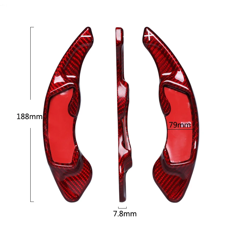 Углеродное волокно рулевое колесо Peddle Shifter для Subaru Forester SJ BRZ XV Outback Legacy/для Toyota GT86 FR