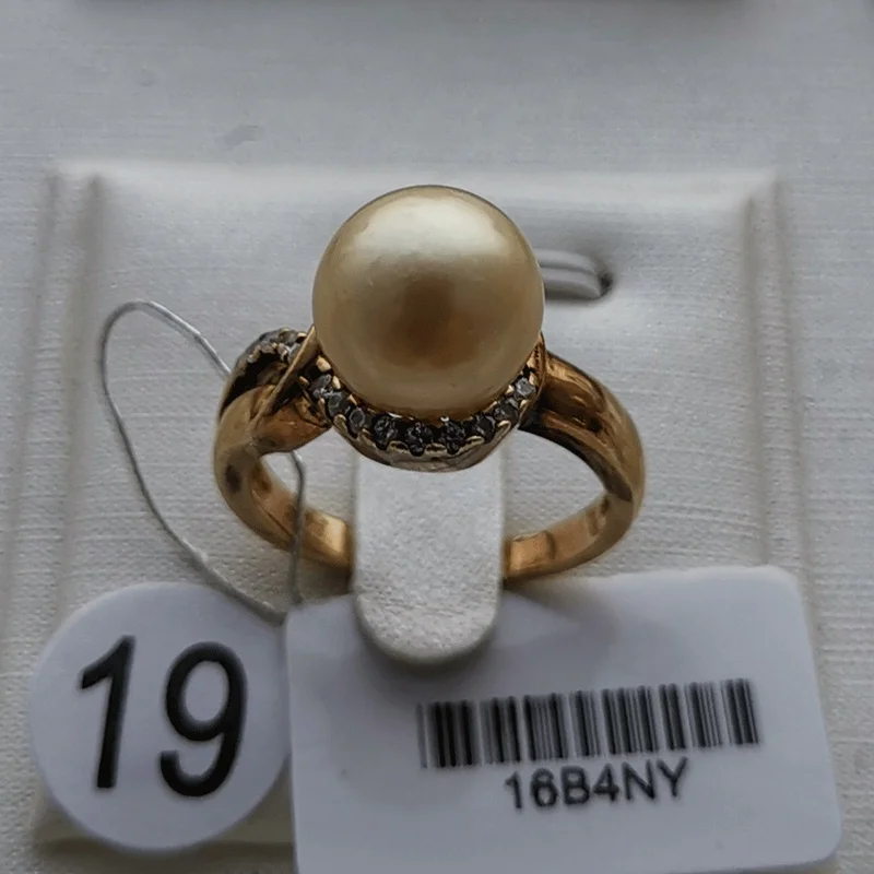YS 9-11 мм кольцо из натурального морского жемчуга с морской водой 925 пробы Серебряное обручальное кольцо распродажа один на один - Цвет камня: No. 19