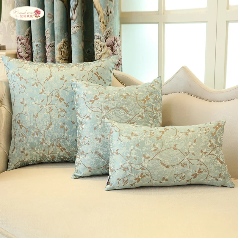 

Proud Rose Rural Sofa Cushion Pillowcase Home Living Room Pillowslip without Core Rectangular Square Backrest