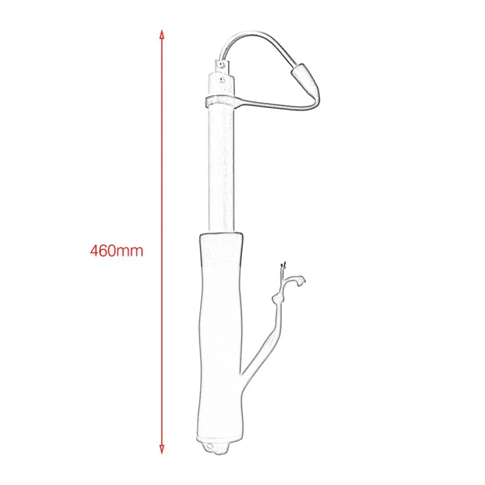 60 см или 120 см нержавеющая сталь морская телескопическая рыболовная Gaff алюминиевый сплав Копье Крюк рыболовные снасти открытый Рыболовный Инструмент Горячая