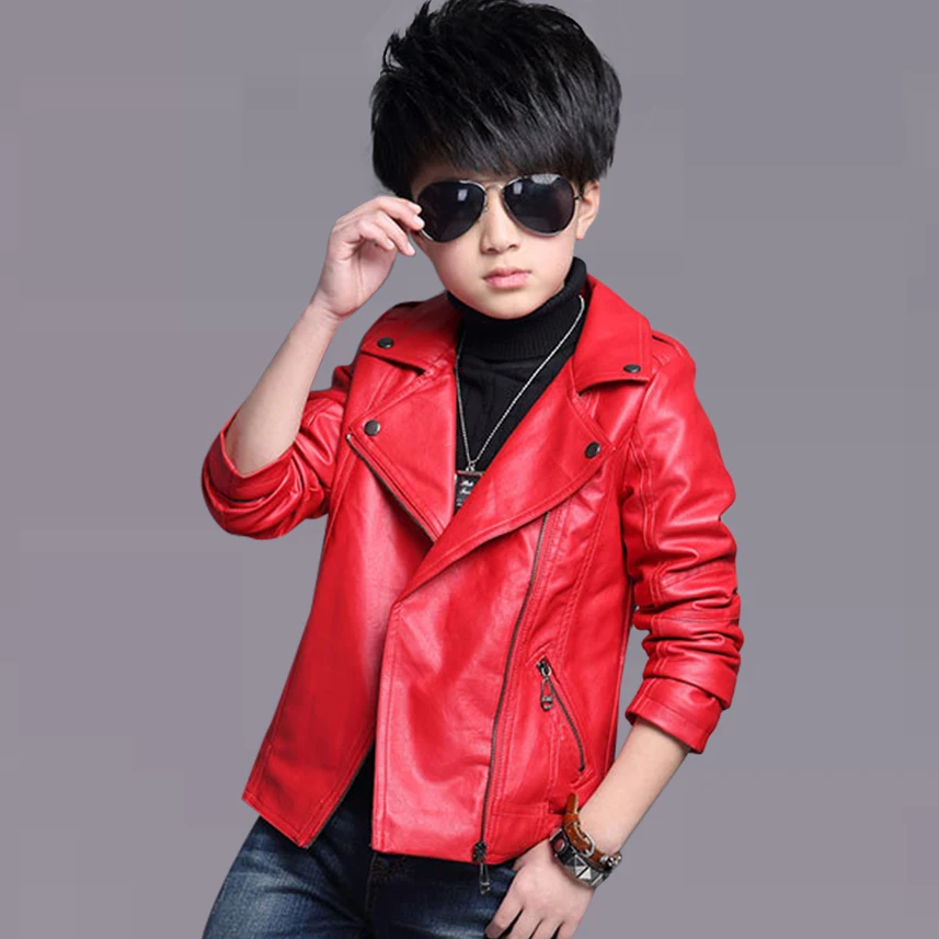 Glaiidy Veste en Cuir pour Enfants Garçons Garçons Automne Hiver Cadeaux de Vacances Veste en Cuir Faux Manteau Moto Veste Blouson Veste Hiver 2019 Vêtements Homme Glaiidy Veste en Cuir pour Enfants Garçons Garçons Automne Hiver Cadeaux de Vacances Veste en Cuir Faux Manteau Moto Veste Blouson Veste Hiver 2019 Vêtements Homme