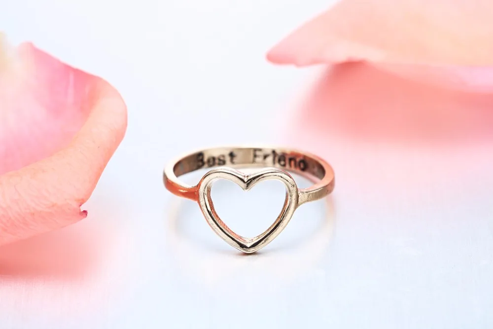Кольцо с надписью Best Friends|brand ring|ring brandcharm ring |