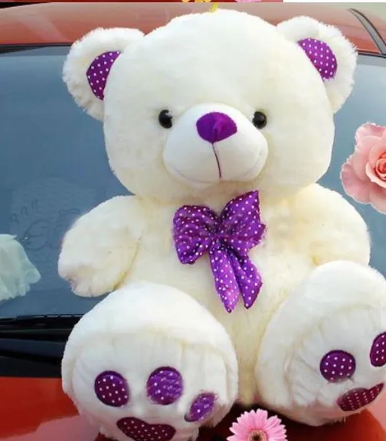 60CM Purple Teddy Bear plush toys Dolls teddy bear stuffed