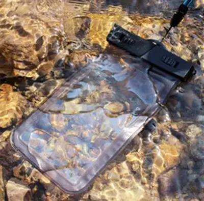 ПВХ сумка для дайвинга для мобильных телефонов подводный чехол для OnePlus 3 3T Three One Plus 5 5T Премиум Водонепроницаемая защитная сумка - Цвет: Black