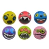 1PCS 6.3cm Hand Wrist Exercise PU Rubber Toy Balls Face Print Sponge Foam Ball Squeeze Stress Ball Relief Toy ► Photo 1/6