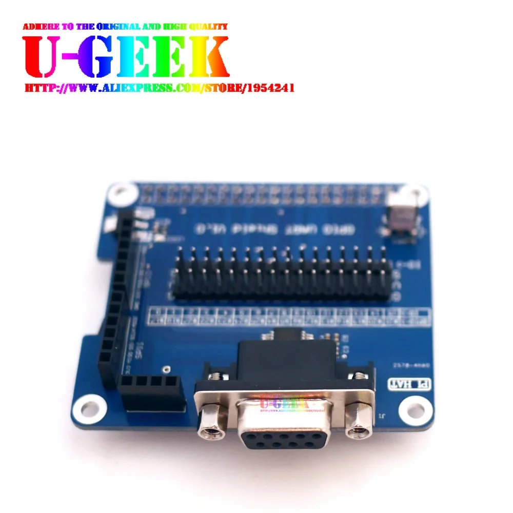 Оригинальный дизайн UGEEK! Плата расширения последовательного порта RS232 для Φ 3B + 3A