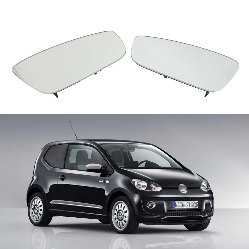 Car Mirror Glass For VW UP 2012 2013 2014 2015 2016 Car styling Car Rear Heated Mirror Glassin