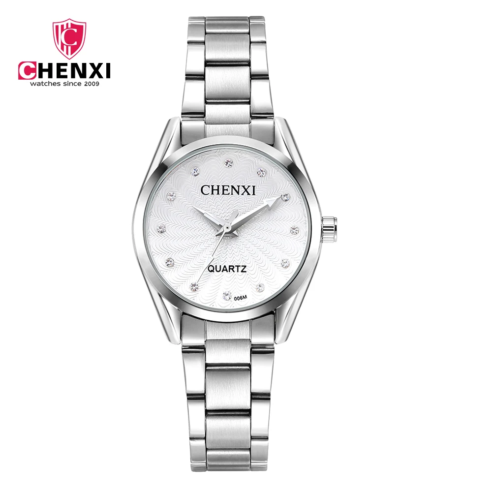 CHENXI Fashion Business Quartz Watch Women Top Brand Luxury Stainless