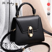 Luxury PU Leather Handbag Women Bags Fashion Small Shoulder Bag Black Flap Tote Ladies Messenger Bag Female Crossbody Bag Bolsas tweed chains bag small messenger flap bag women knitting party handbag luxury brand fashion lady black bag crossbody bags