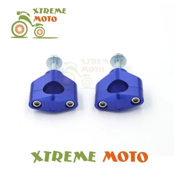 

28MM 1 1/8" CNC Handlebar Bar Riser Raiser Clamp Mount For CRF250R 250X 450R 450X CR125 250 Motocross Enduro Dirt Bike
