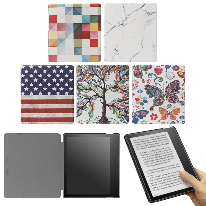 

Protective Case With Auto Wake/Sleep For 7" Kindle Oasis E-Reader