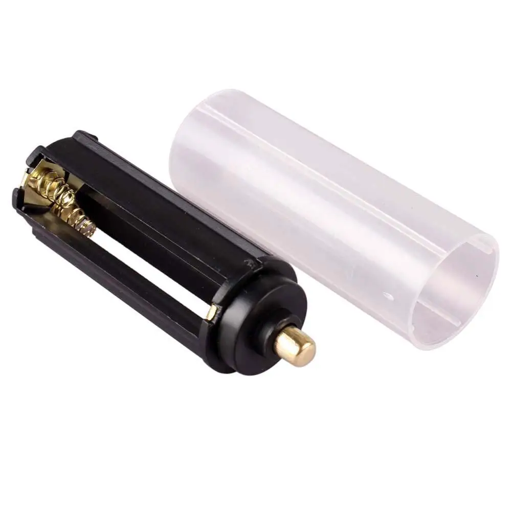 Трубка аккумулятора 18650 1 шт. + держатель AAA для фонарика|holder car|batteries militarybattery holder 9v |